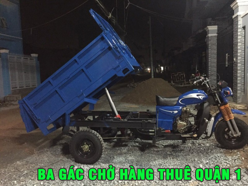 Ba gác chở hàng thuê quận 1